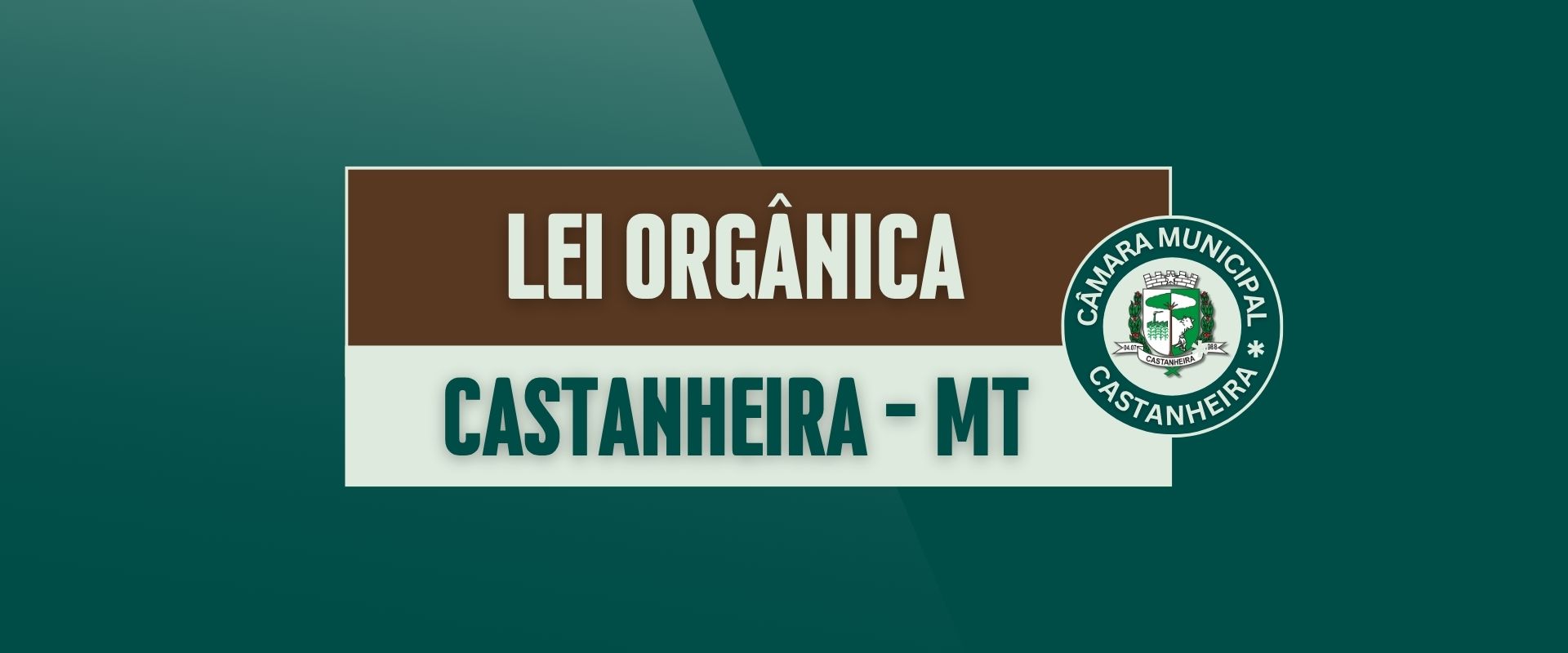 Lei Orgânica do Município de Castanheira
