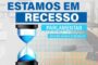 Legislativo entra em recesso