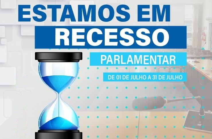 Legislativo entra em recesso