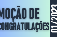 Discussão e Votação da Moção de Congratulações nº 01/2023