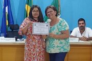 Com Elenir Maria, a Ni, Câmara retoma homenagens aos munícipes castanheirenses