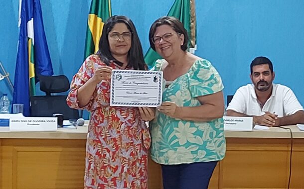 Com Elenir Maria, a Ni, Câmara retoma homenagens aos munícipes castanheirenses