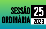 Transmissão da 25ª Sessão Ordinária de 2023