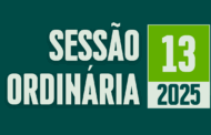 Transmissão da 13ª Sessão Ordinária de 2025