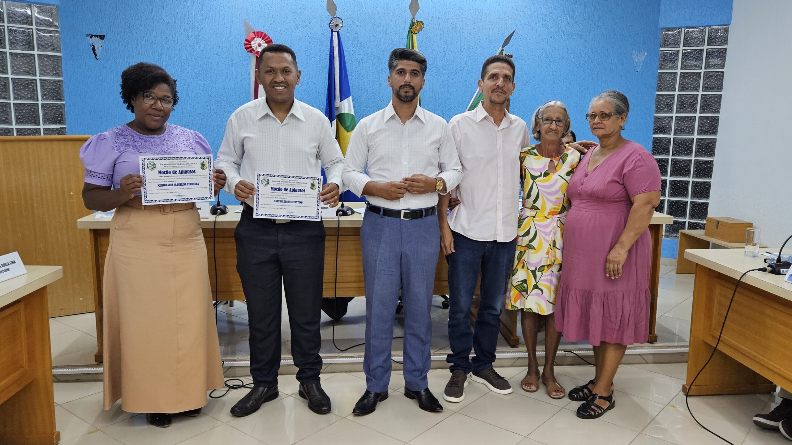 Primeira Moção de Aplausos de 2025 homenageia líderes da Igreja Mundial em Castanheira