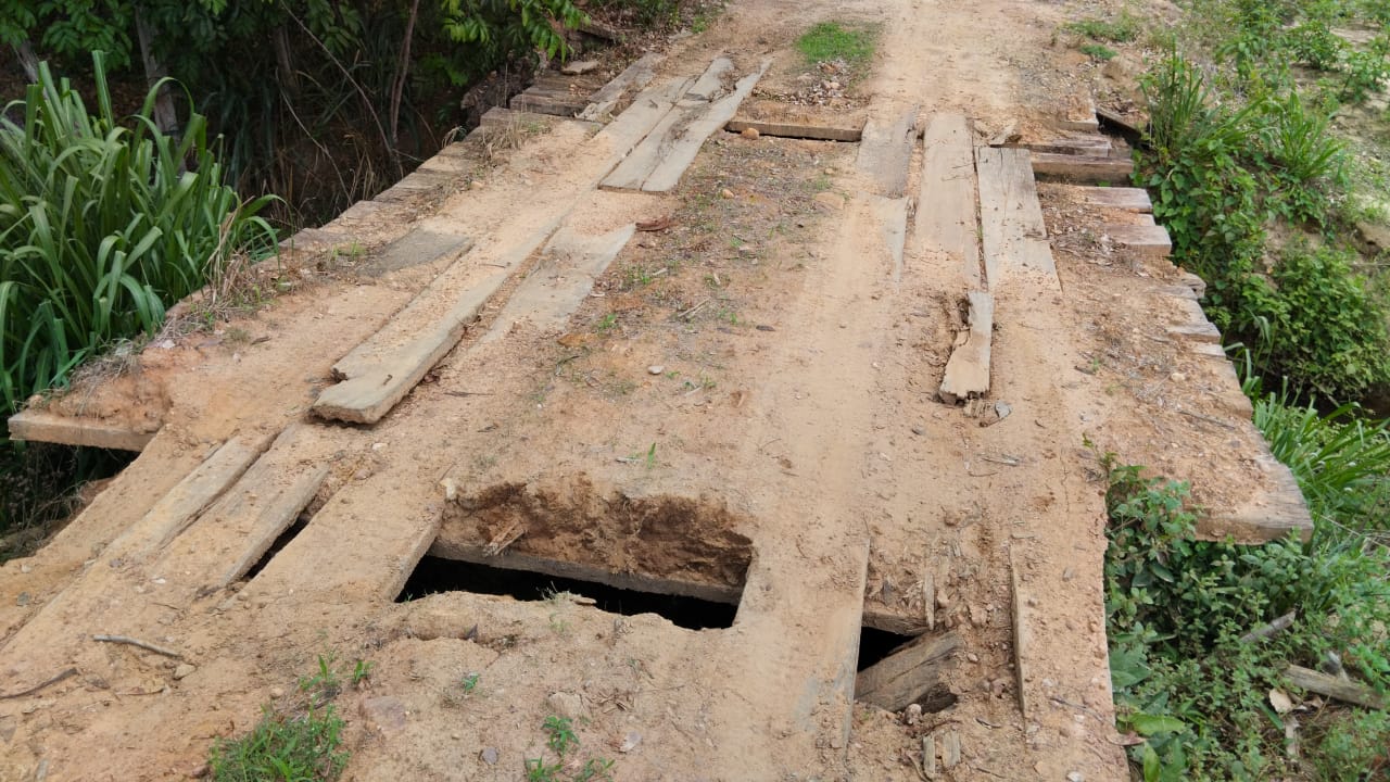 Câmara de Castanheira aprova por unanimidade indicação para reforma de ponte na Linha Meia Dois