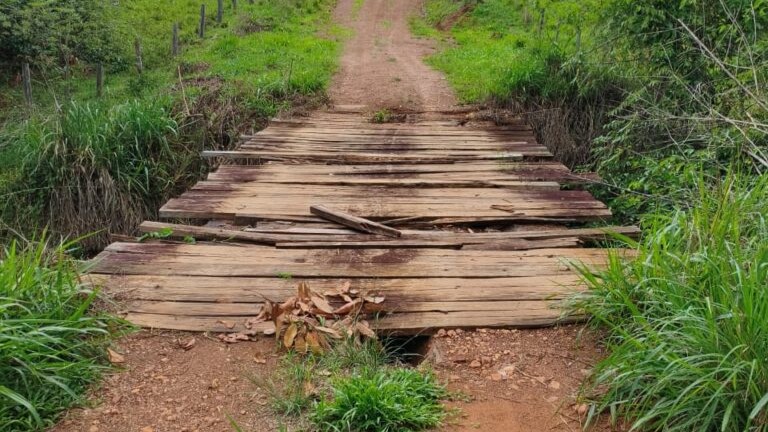 Carlão do Sal intervém por ponte na Comunidade São Roque