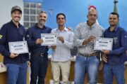 Câmara de Castanheira homenageia equipe do INDEA por décadas de serviços prestados ao município